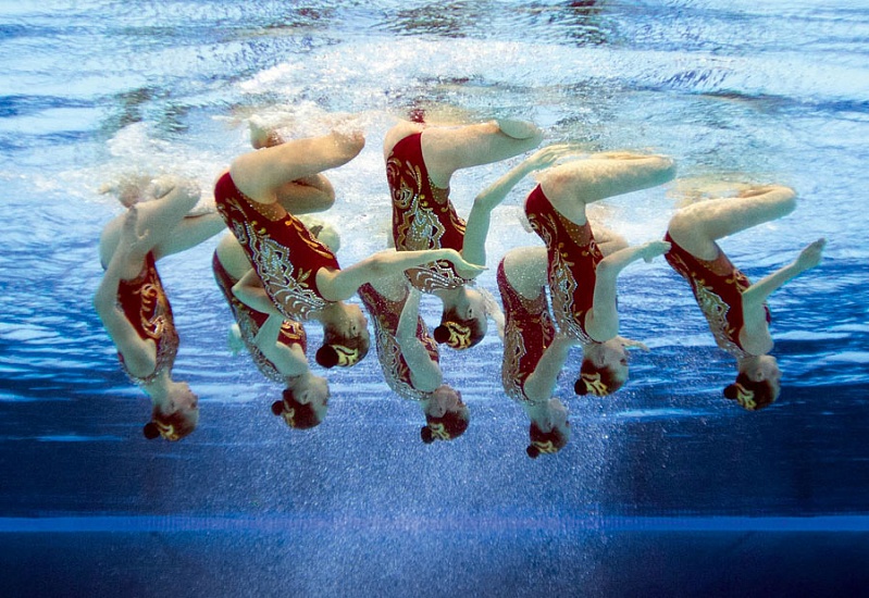 синхронное плавание