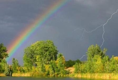 гроза дождь солнце