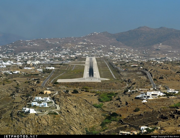 аэропорт миконоса