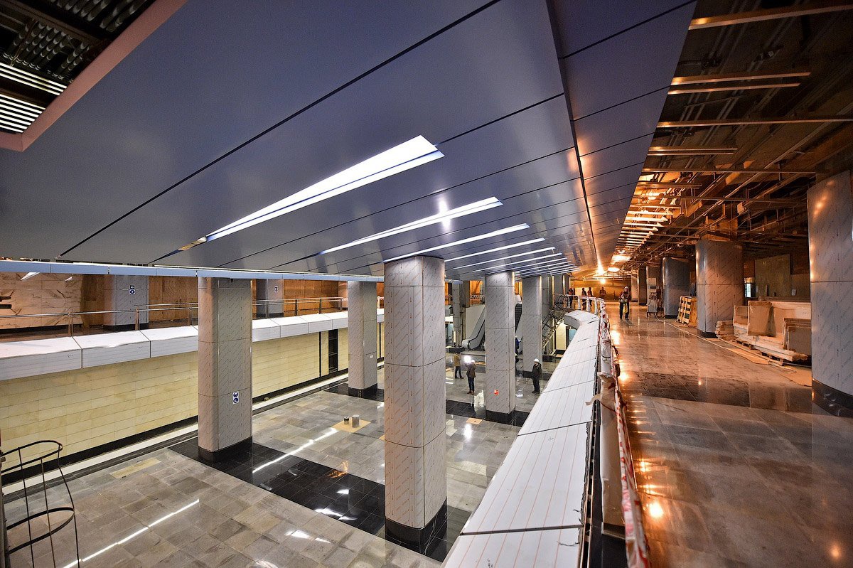 двухуровневое метро