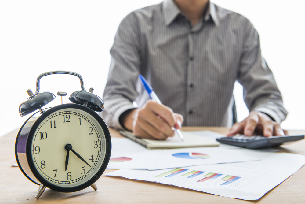 Office Business people working overtime