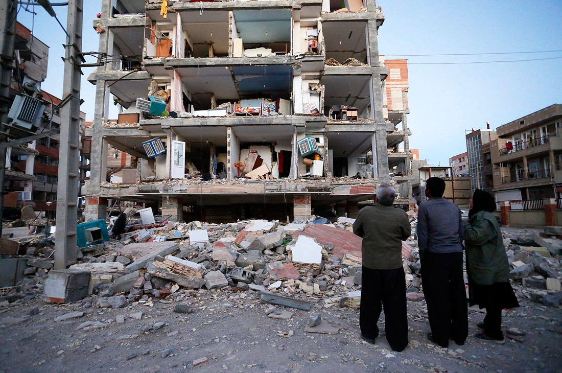 иран-землетрясение