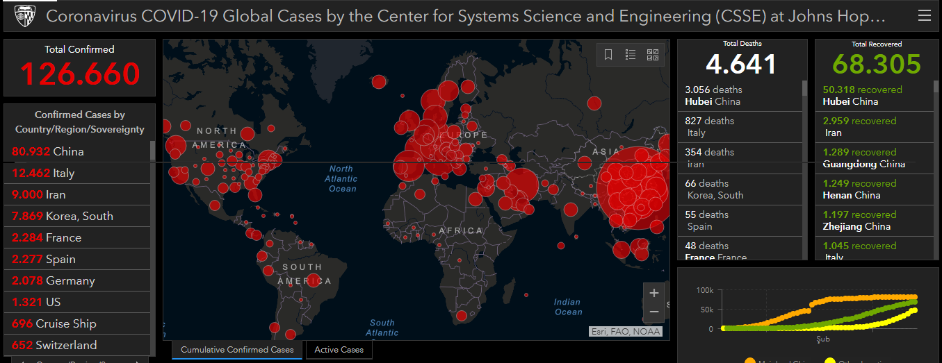 коронавирус-карта