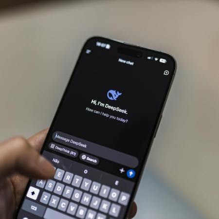 mobile ai chatbot interface on smartphone